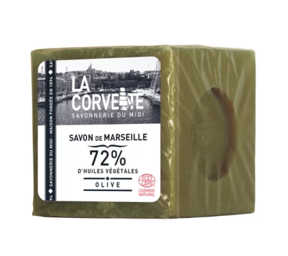 La Corvette, cube de savon de Marseille à l'huile d'olive - La Planète à Paillettes