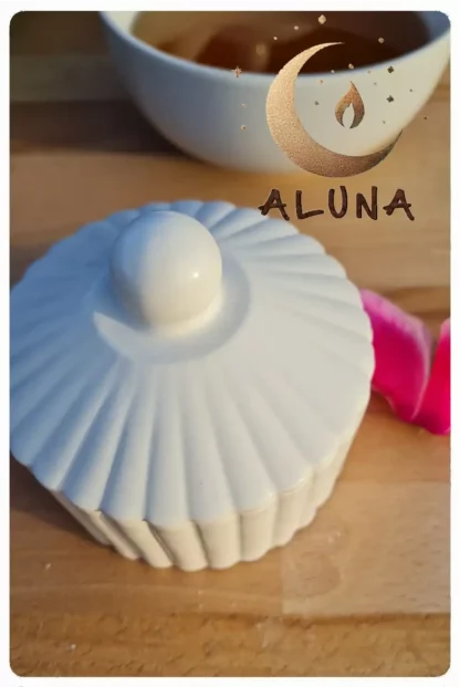 Pot et bougie artisanale écoresponsable - boutique écoresponsable La Planète à Paillettes.