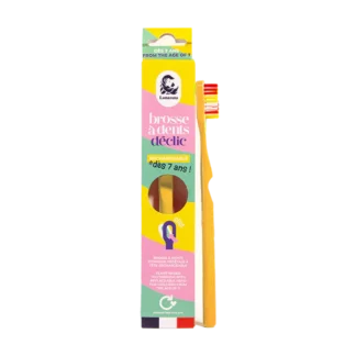 Brosse à dents rechargeable enfant (coloris jaune) 🟡🦷Lamazuna - La Planète à Paillettes