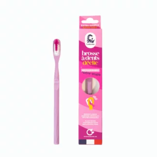 Brosse à dents Lamazuna rechargeable extra-souple (coloris lilas) 💜🦷 - La Planète à Paillettes