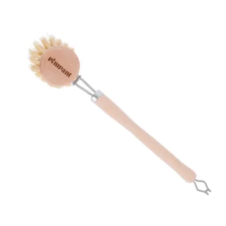 Brosse à vaisselle en bois rechargeable Pimpant - La planète à paillettes