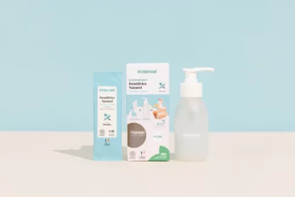 Kit découverte dentifrice menthe (1 bouteille + 1 recharge) 🌿🦷 Pimpant - La Planète à Paillettes