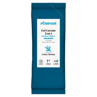 Gel douche 2 en 1 - stick à diluer Criste Marine (Homme) 🌿🧴 - Pimpant - La Planète à Paillettes